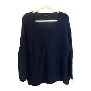 Talbots Pima Cotton Navy Blue Sweater Size 3XL TY1